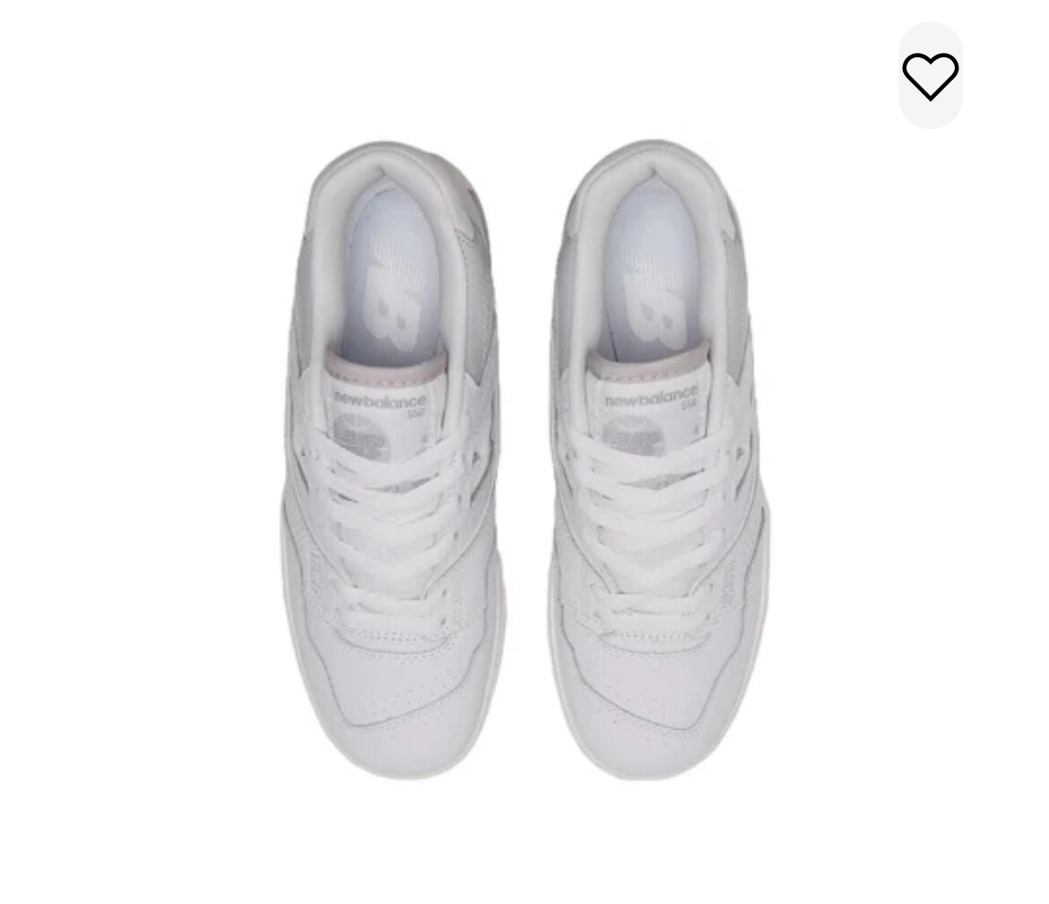 WMNS) New Balance 550 'White Rain Cloud' BBW550CB womens
