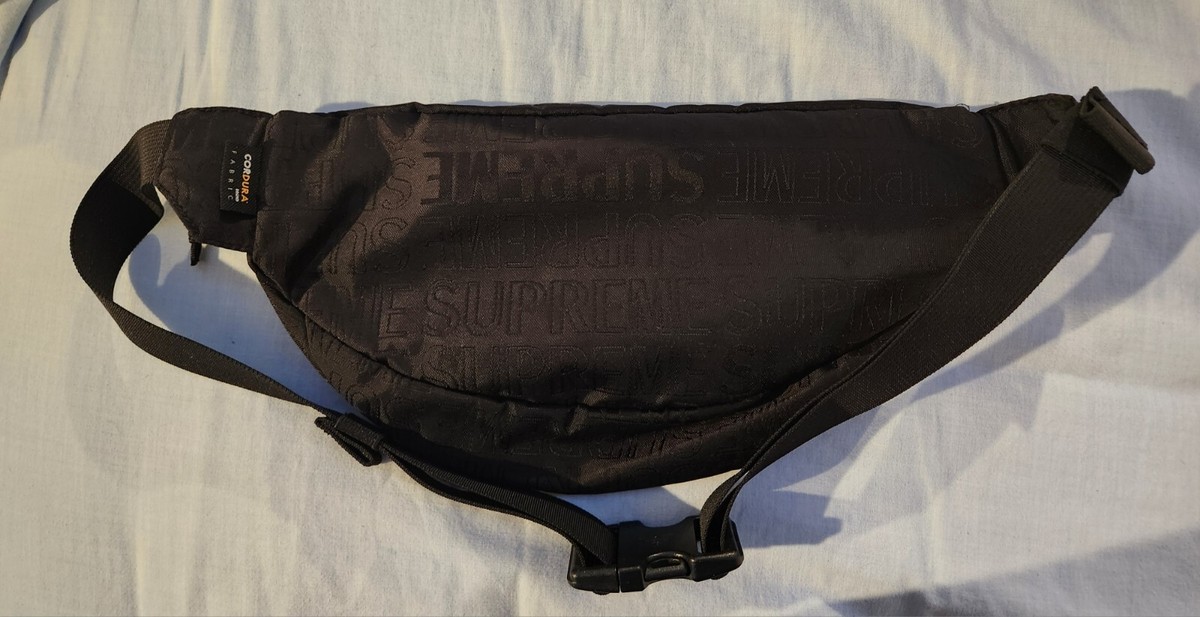 Supreme waist bag 19FW black シュプリーム Supreme Waist Bag (SS19) Black Men's - SS19 - US