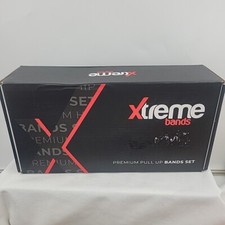 Xtreme Bands Premium Pull Up Resistance Bands Set 4 Bands Carry Bag Included