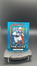2024 Panini Obsidian NFL Laiatu Latu RC Fire And Ice Blue /25 #4479 S