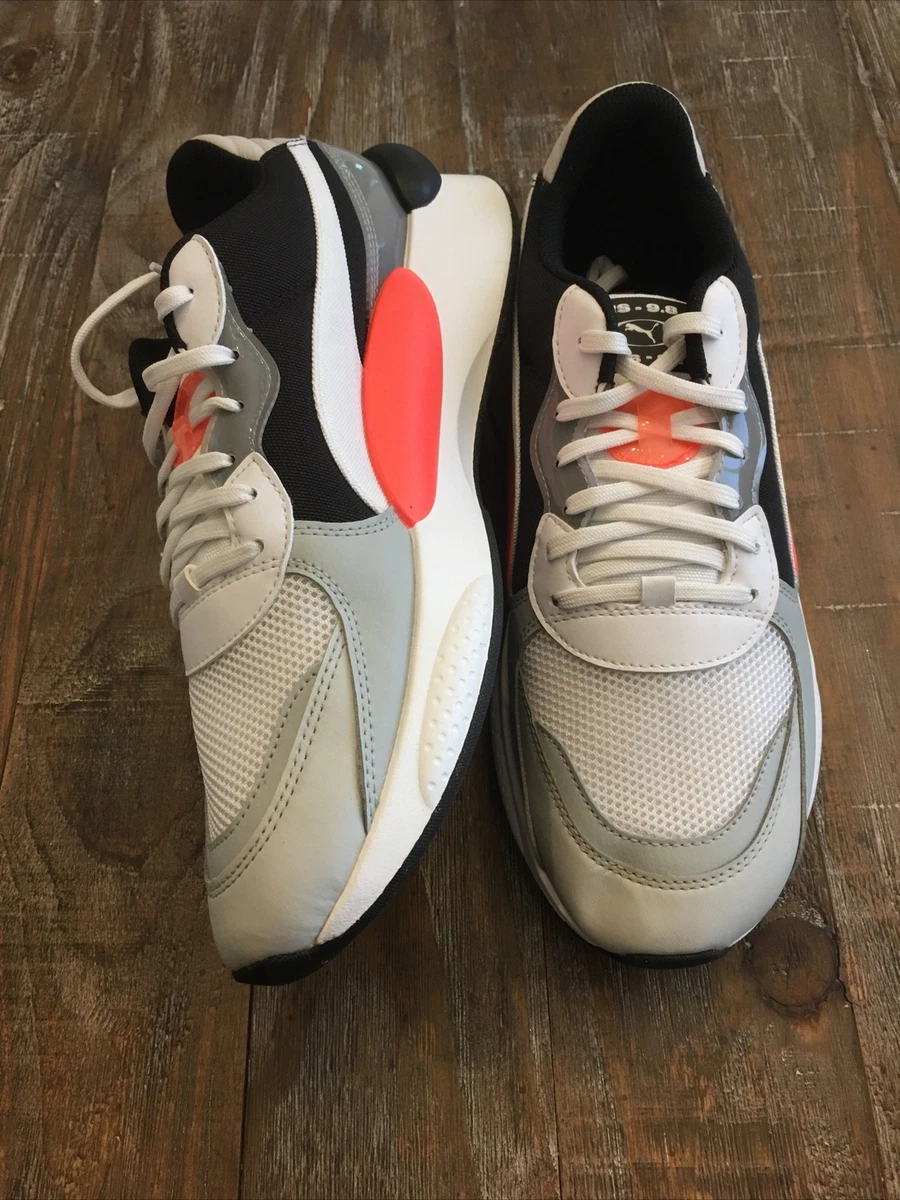 Puma RS 9.8 Sneaker White High Rise Black US 10.5 eBay
