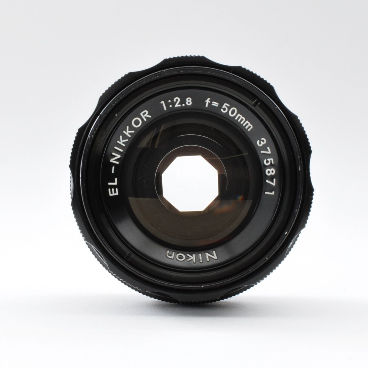 Nikon EL Nikkor 50mm F/2.8 Enlarging Lens M39 w/Case Excellent