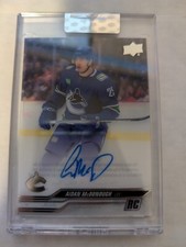 2023-24 Upper Deck Clear Cut Rookie Auto Aidan McDonough CC-MH