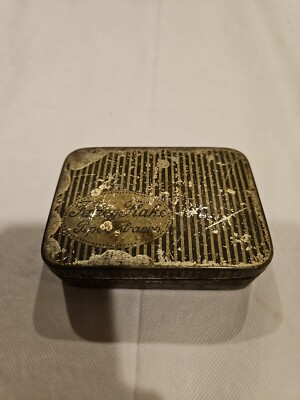Fancy Flake Pipe Tobacco Tin