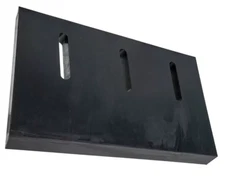 REPLACES BOSS MSC19271 BUYERS 1304771 DS Wing Urethane Cutting Edge Drivers Side