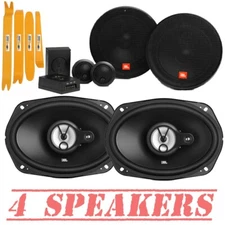 JBL 6.5" Component & 6x9" Coaxial Speaker Upgrade Package for Car/truck/SUV