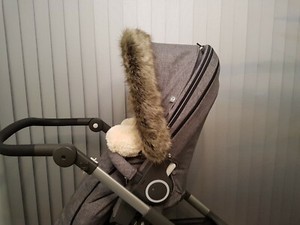 bugaboo fur hood trim