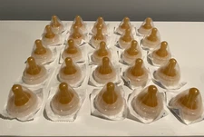 Pack of 25 Similac Infant Nipples & Rings, Standard Flow, EXP 03/2028 NEW!