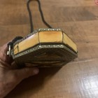 VTG MOROCCAN BRASS JEWELRY/TRINKET BOX W/MOORISH INLAID PANELS 5 1/4 X 6 3/4 IN — photo 6