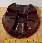 Vintage Marcraft Pottery “Daisies & Dots”50’s Warming Base ONLY !!! Small Chip ! — photo 3