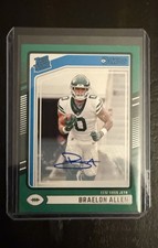 2024 Donruss Braelon Allen Rated Rookies Autographs Green Auto Rookie #306 Jets