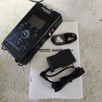 Rebuilt Marantz PMD661 MKII Professional Recorder with current firmware & Access