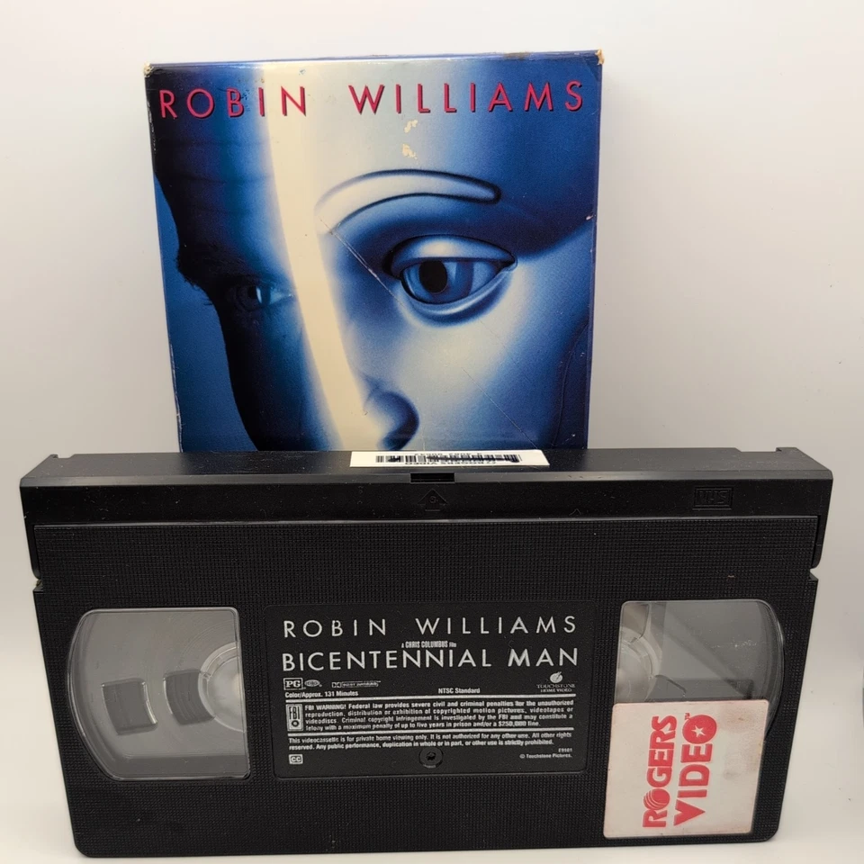 Bicentennial Man VHS Demo Promo Sci-fi Comedy Drama Robin Williams - Image 3 of 3