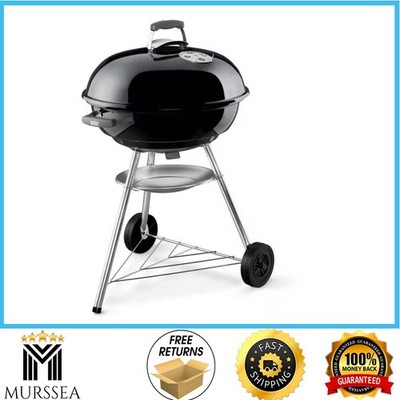 Weber Jumbo Joe Premium 22 in. Charcoal Grill Black Portable BBQ 1321001