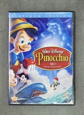 Pinocchio Two-Disc 70th Anniversary Platinum Edition DVDs