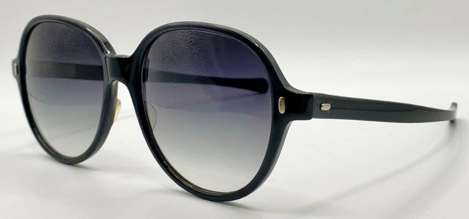 Sunmodes by SRO-Black Sunglasses w/New Custom Grey Gradient Lenses-Vintage 1960s - Image 3 of 4
