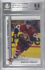 2000-01 ITG Be A Player Memorabilia Martin Havlat #403 BGS 8.5 0c3