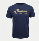 Indian Motorcycle Logo T Shirt Vintage Graphic Tee Premium Cotton FREE SHIPPING