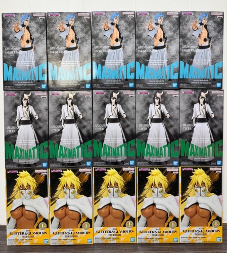 BLEACH MAXIMATIC GLITTER GLAMOURS Figure Grimmjow Ulquiorra Harribel Bulk Sale