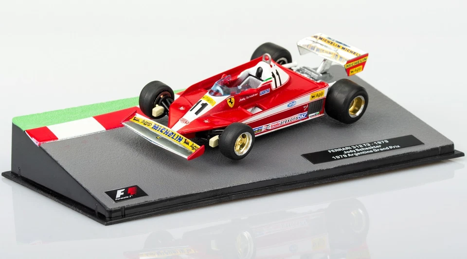 Ferrari 312 T3 Jody Scheckter 1979 Modellino Formula 1 Scala 1:43 Blister Nuovo - Immagine 4 di 4