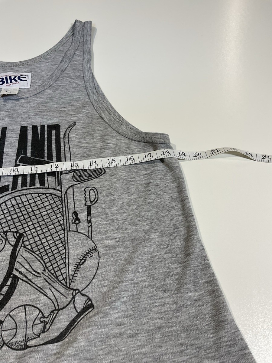 クリーブランド スポーツウェア Vintage Cleveland Tank Top Sz L Sports Bike Gridiron Made In USA