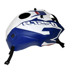 BMW R1250 R - 19/24 - TAPIS DE RESERVOIR BAGSTER BLANC BLEU - 1750B