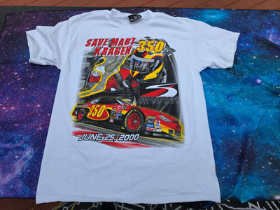Mens T Shirt Save Mart Kragen 350 Sears Point Racing Graphic, Size Medium