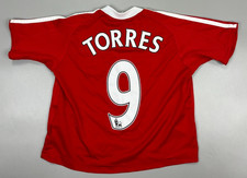 Maglia Liverpool 2008-2010 Adidas Home Shirt #9 Torres Taglia 20/24 Mesi
