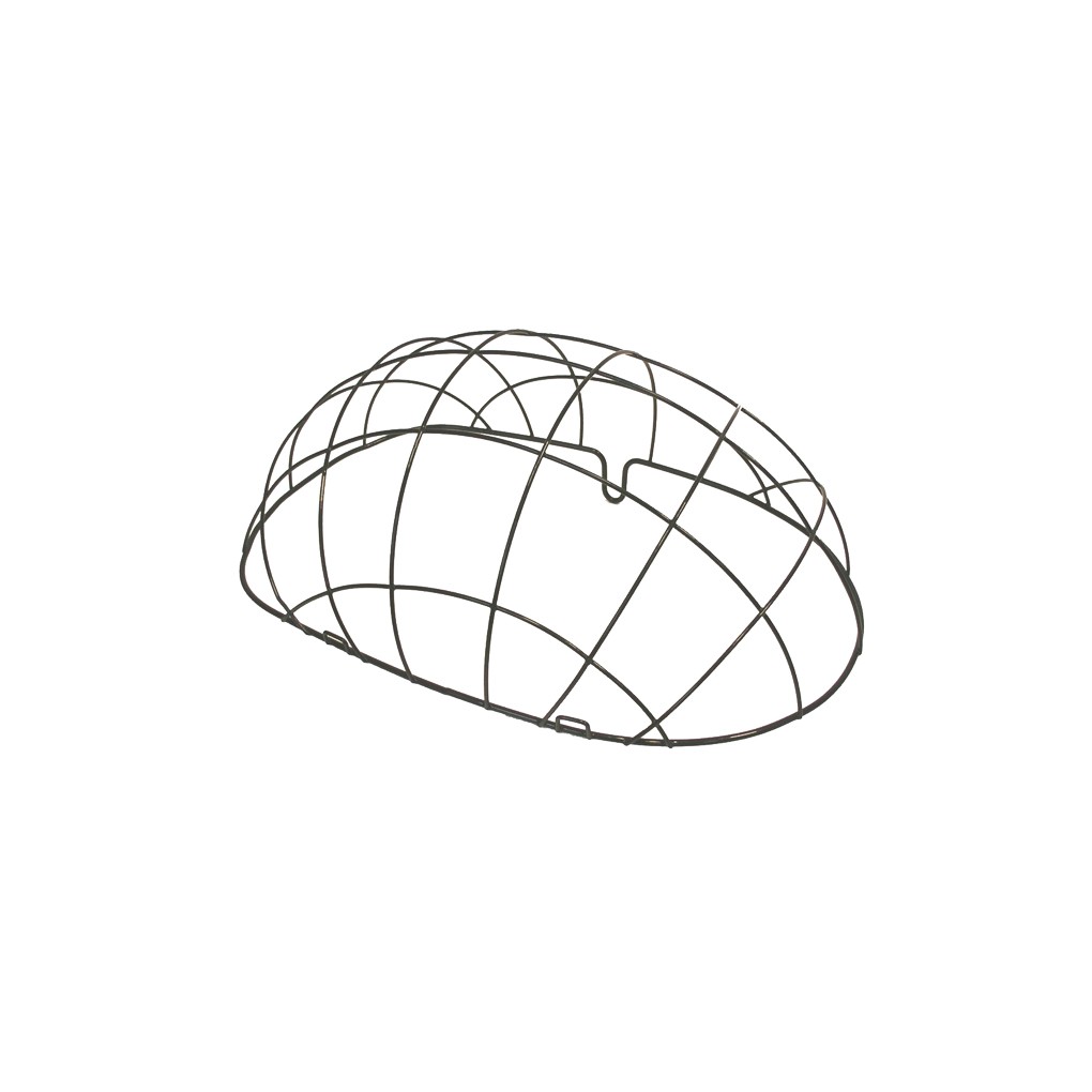 Корзина для собак Basil Pasja с пространственным каркасом и крышкой из черной стали 45см 16690₽