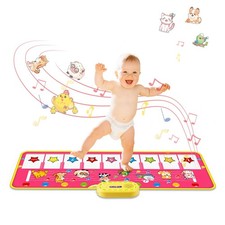 Floor Piano Mat for Toddlers, M SANMERSEN Kids Sensory Educational Dancing Keybo