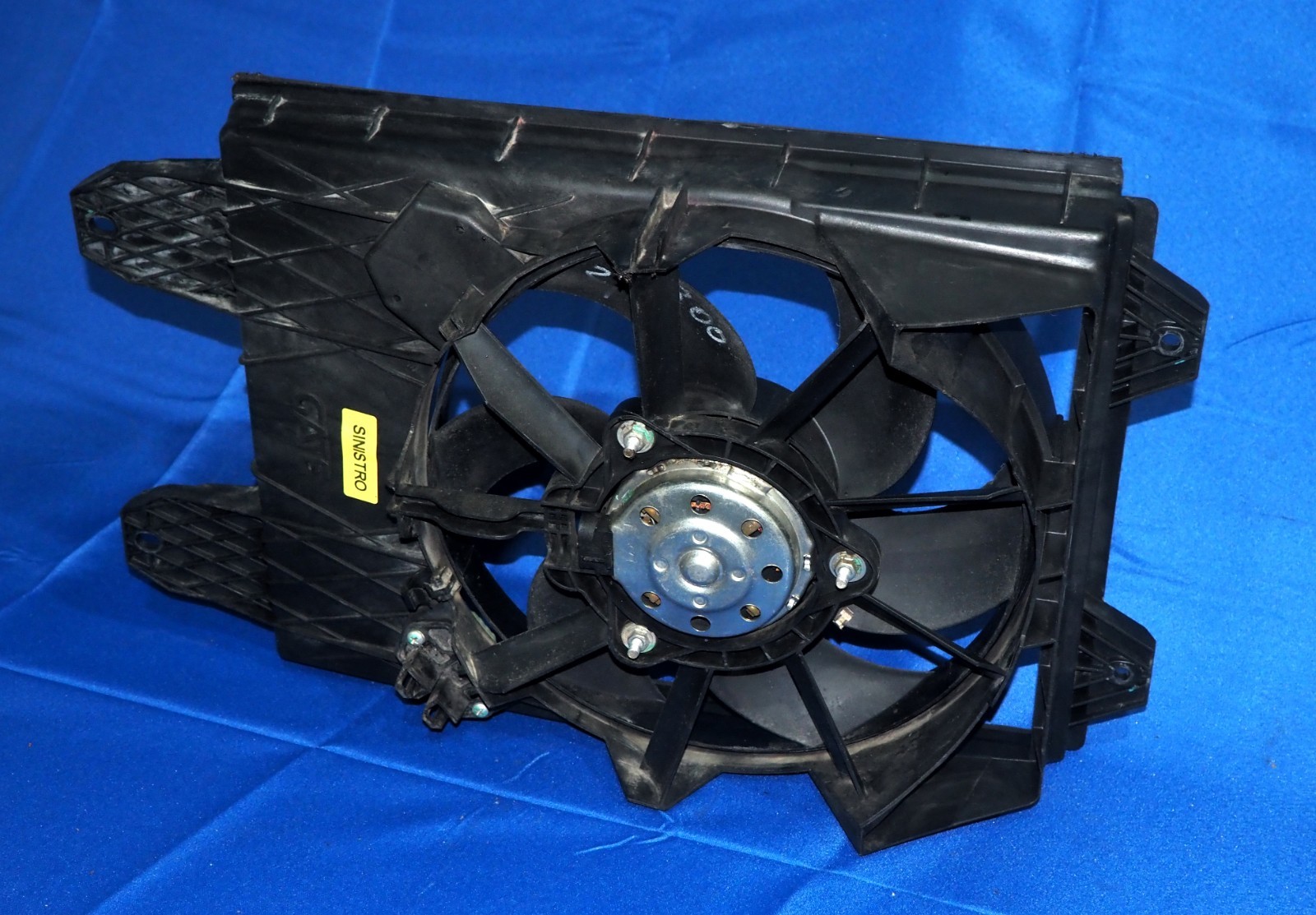 2005-2009 Ferrari F430 Left Side Engine Radiator Cooling Fan & Shroud OEM Good