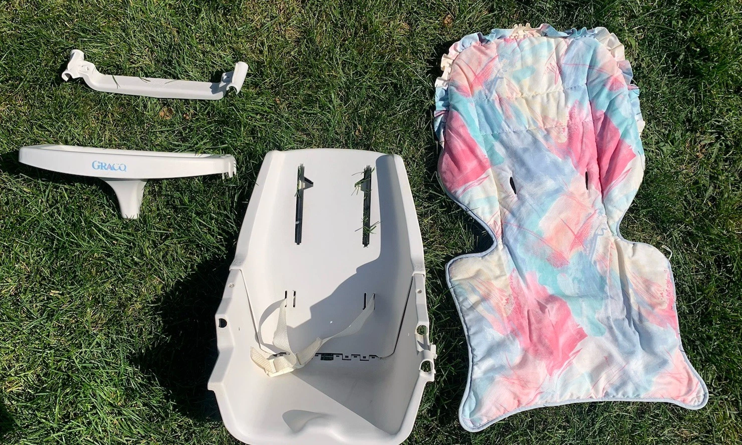 Vintage Graco Battery Operated Baby Swing Replacement Seat Parts