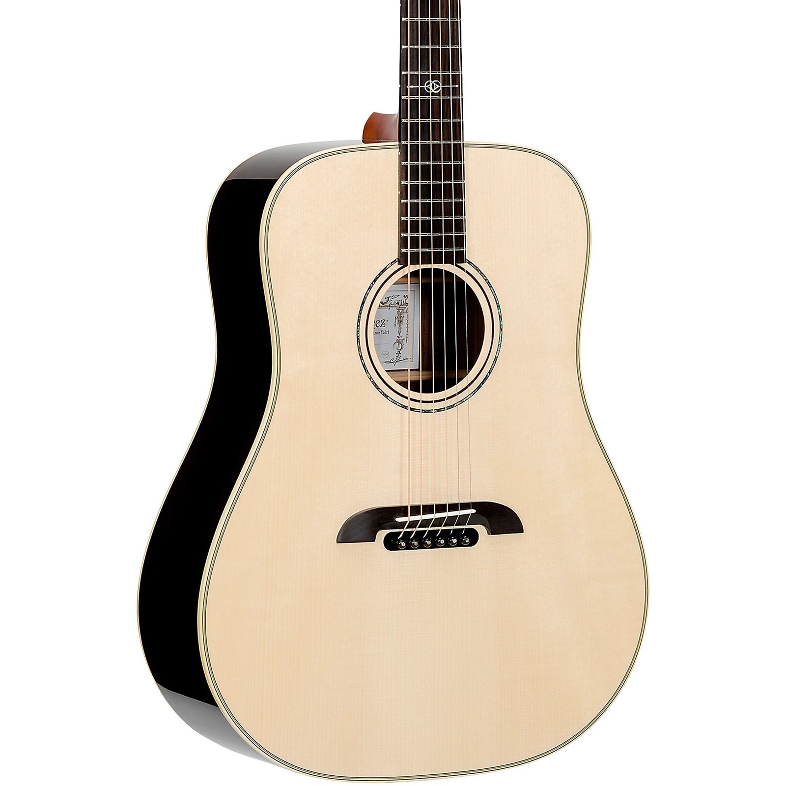 Alvarez Yairi Masterworks DYM72 Dreadnought Acoustic Guitar Solid Spruce Top 624090₽