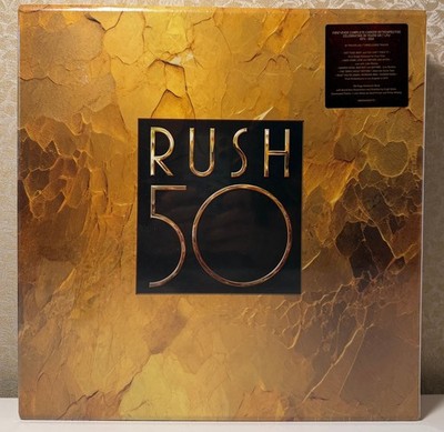 RUSH 50,  (Vinyl, Deluxe Ed) NEW SEALED MInor Box Damage
