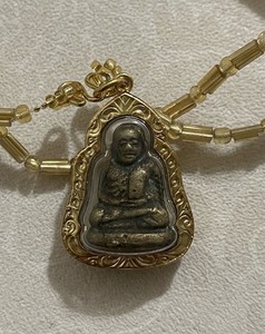 Luang Phor Ngern Wat Bang Klan Thai Buddha Amulet Pendant
