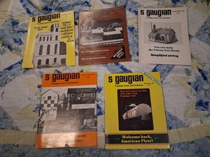 S GAUGIAN Magazines~Lot of 5 1978 1979 With Souvenir Edition AF Returns
