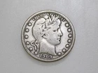 1909-S 25C BARBER SILVER QUARTER DOLLAR