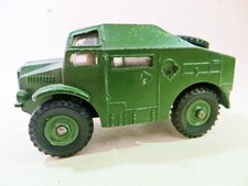 DINKY 688 'FIELD ARTILLARY TRACTOR. ARMY/MILITARY. VINTAGE. PLASTIC HUBS. V GOOD