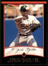 2001 Bowman #49 Miguel Tejeda Oakland Athletics