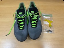 Nike Zoom Ja Fly Gray Yellow Women 10, Men 8.5 Track Sprint Cleats 487624-003