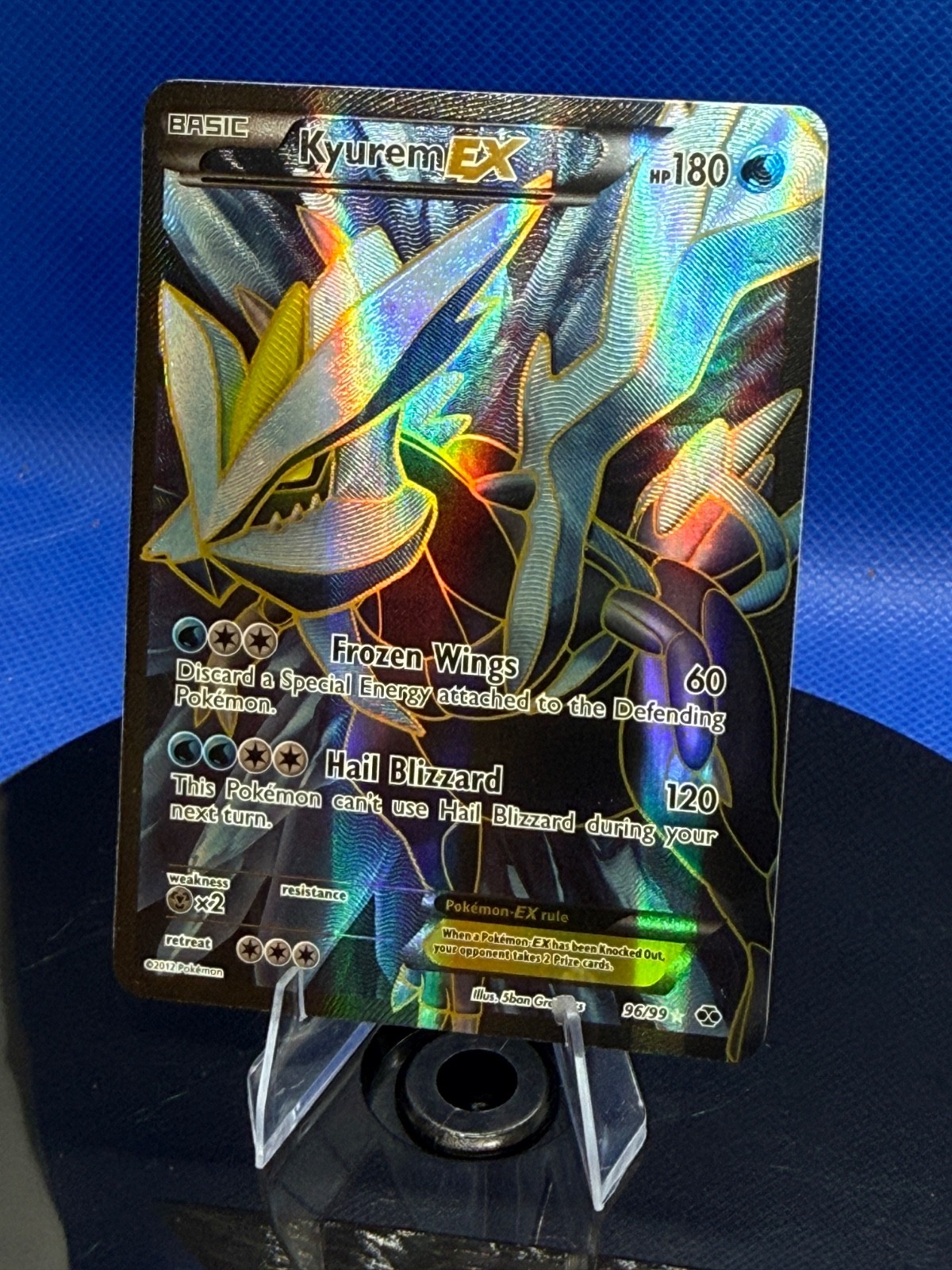 Kyurem EX 96/99 LP Pokemon Card TCG Next Destinies