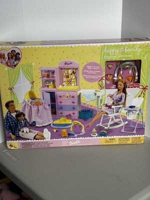 2002 Mattel Barbie Alan Midge Happy Family Nursery Playset RARE  NRFB #47864