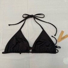 SKIMS Black Triangle Bikini Top