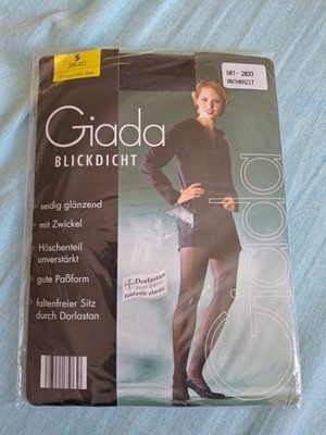 Giada Strumpfhose Blickdicht 40 den Größe S 38-40 Anthrazit Art 2033 Strumpfhose