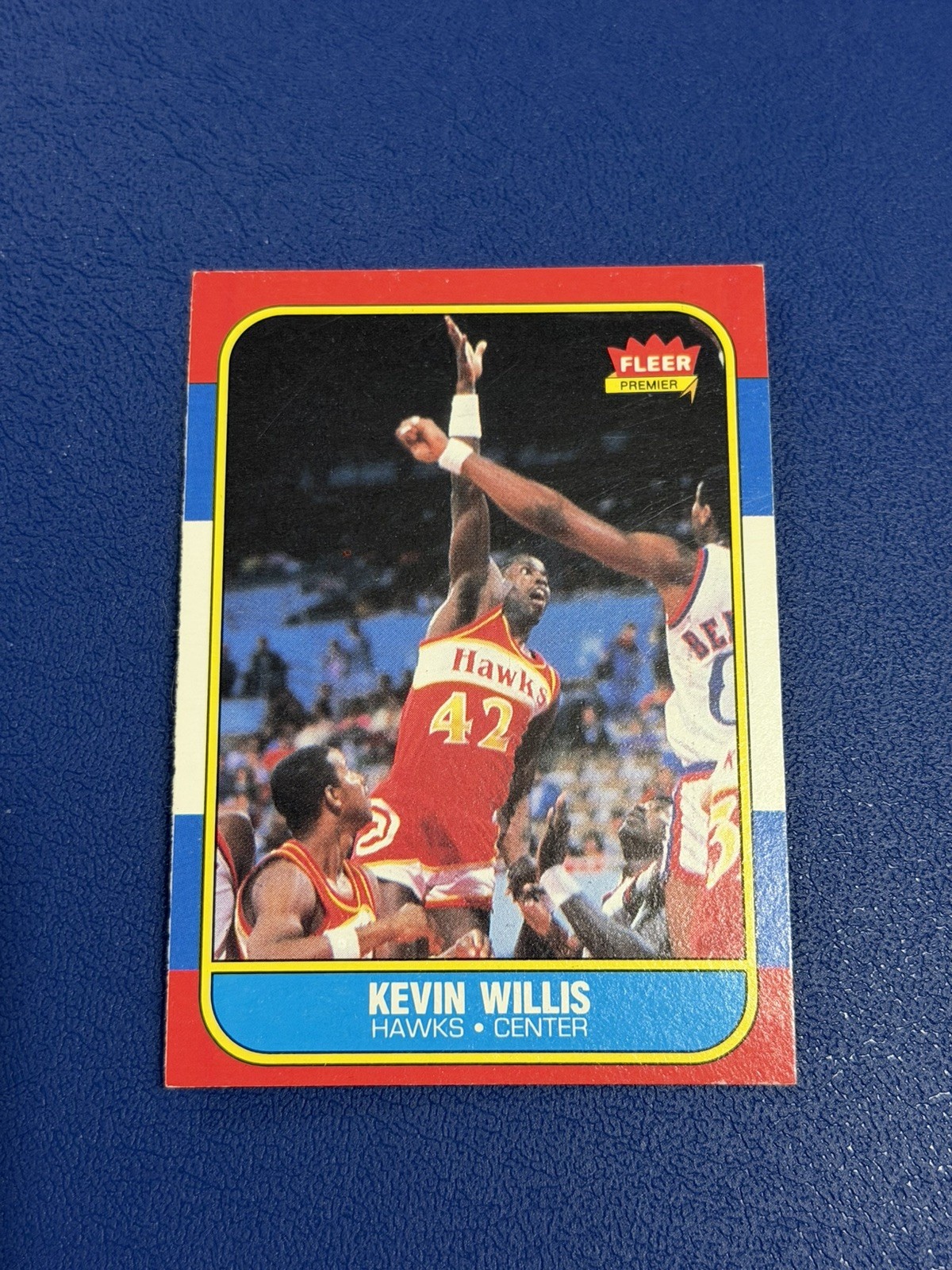 1986-87 Fleer Kevin Willis Rookie Card #126