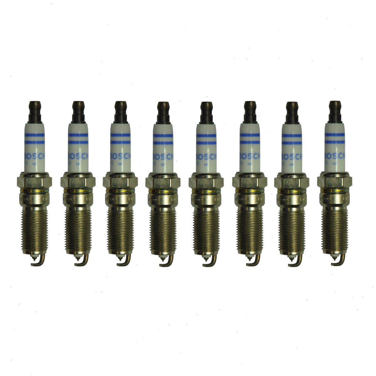 8 pc Bosch Double Platinum Spark Plugs for 2002-2008 Mercedes-Benz G500 5.0L ny