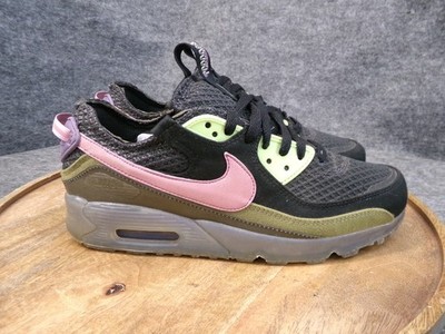 Nike Air Max Terrascape 90 Mens Size 8.5 Black Elemental Pink Lime DM0033-003