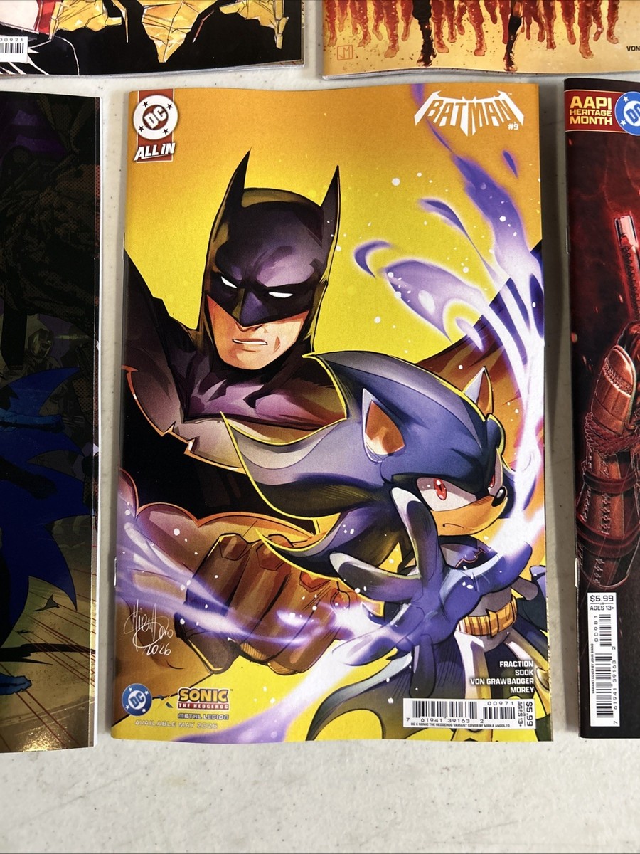 Batman #9 (2026) 7 Comic Book Set Main Cover A + Variant