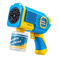 Automatic Bubble Machine Gun Space Rocket Blower Outdoor Summer Beach Toy Kids