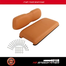 Orange Golf Cart Front Cushion Set Kits Fits For Club Car EZGO DS